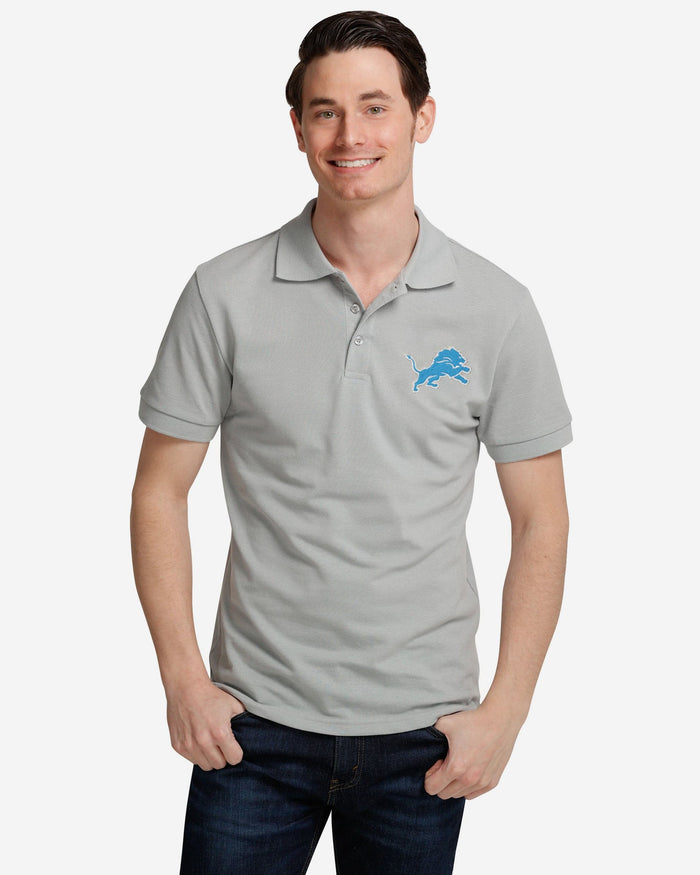 Detroit Lions Casual Color Polo FOCO S - FOCO.com