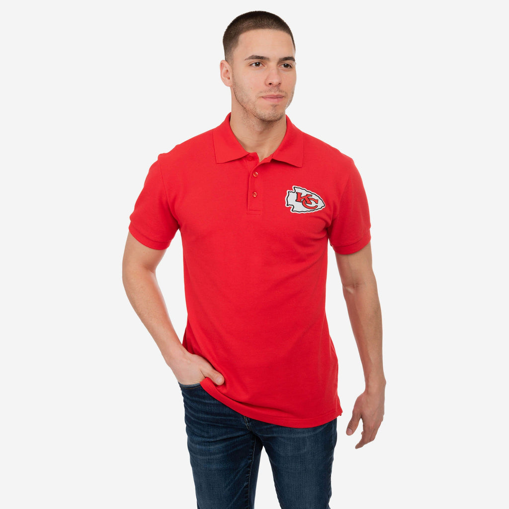 Kansas City Chiefs Casual Color Polo FOCO S - FOCO.com