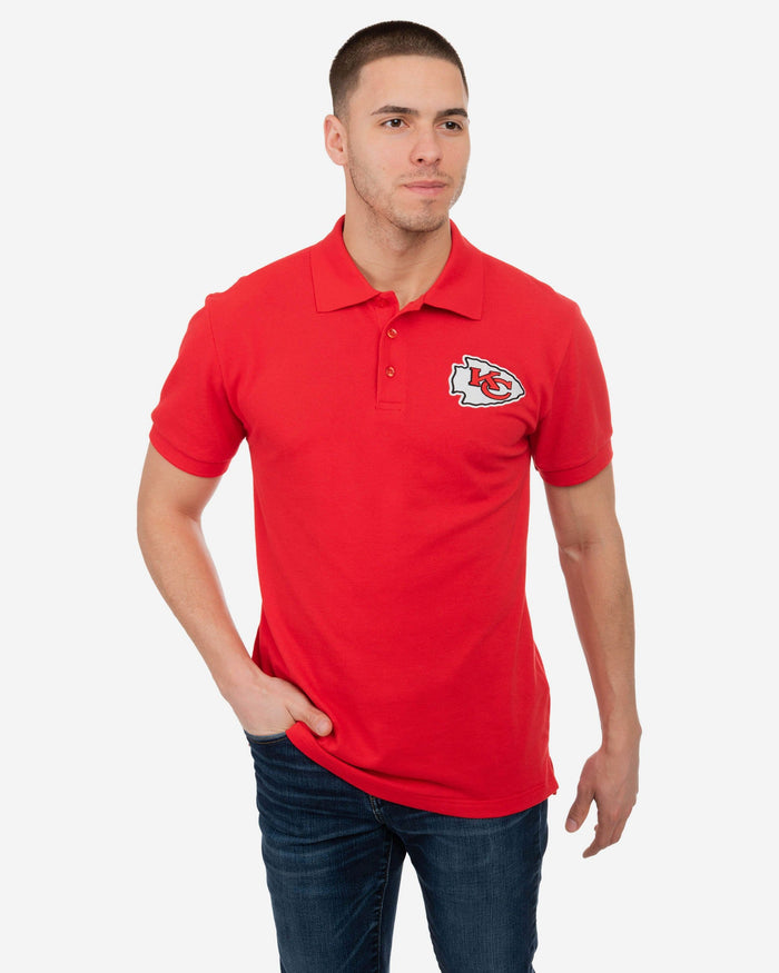 Kansas City Chiefs Casual Color Polo FOCO S - FOCO.com