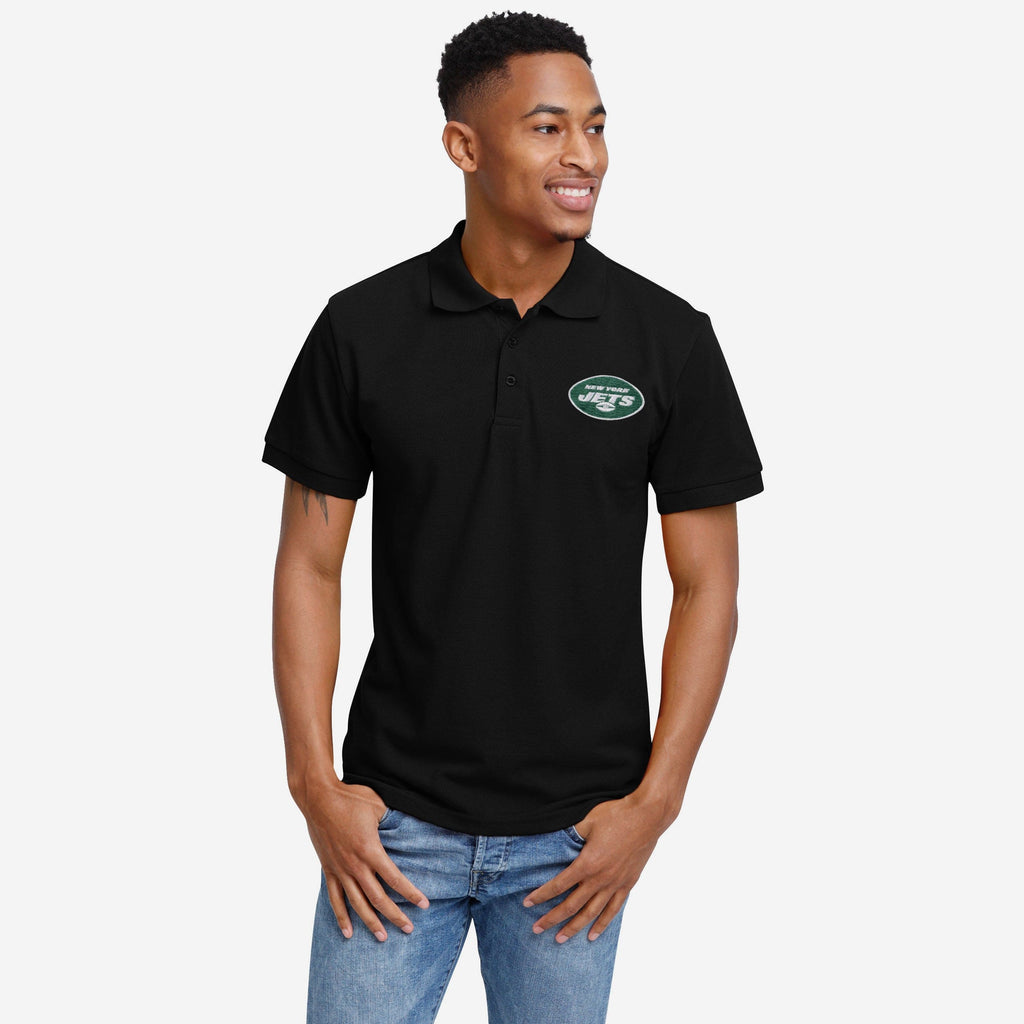 New York Jets Casual Color Polo FOCO S - FOCO.com