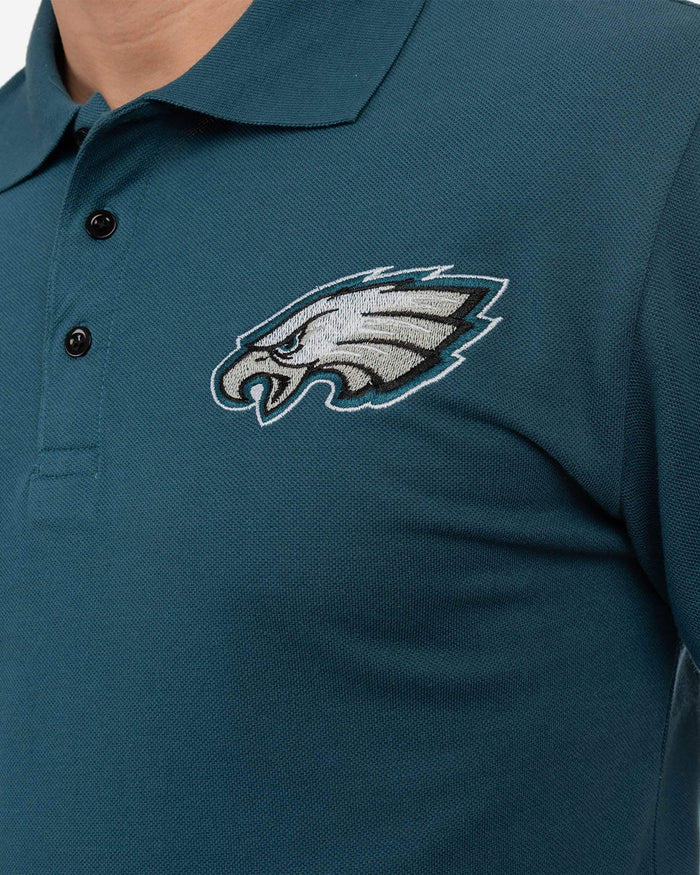 Philadelphia Eagles Casual Color Polo FOCO - FOCO.com