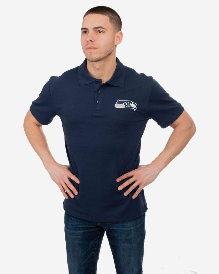 Seattle Seahawks Casual Color Polo FOCO S - FOCO.com