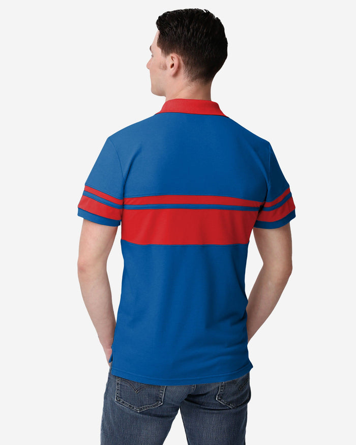 Buffalo Bills Cotton Stripe Polo FOCO - FOCO.com