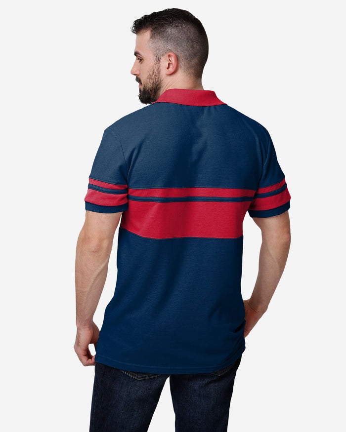 Houston Texans Cotton Stripe Polo FOCO - FOCO.com