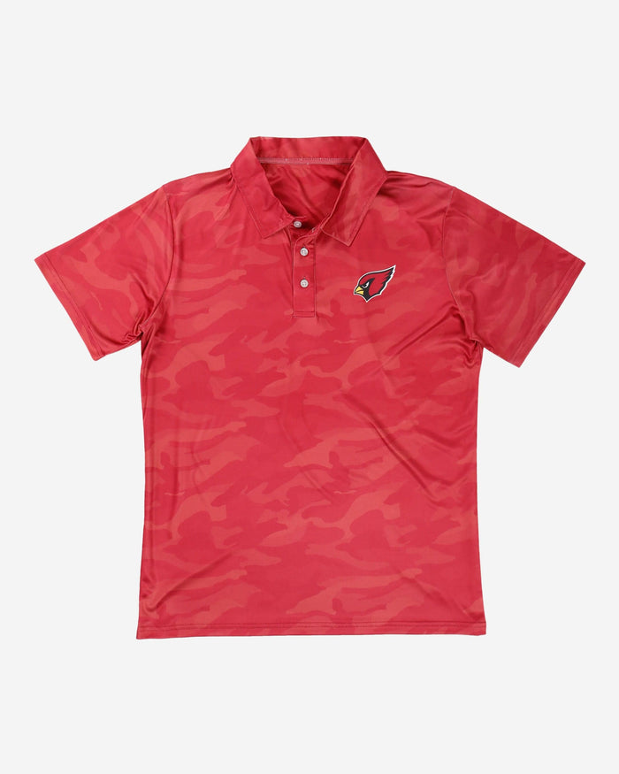 Arizona Cardinals Color Camo Polyester Polo FOCO - FOCO.com