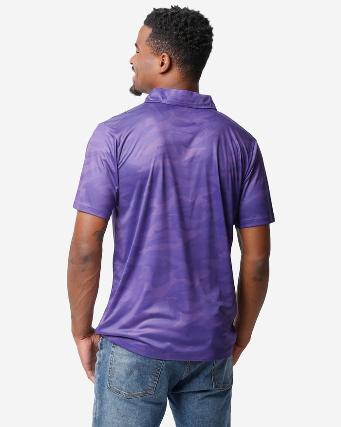 Baltimore Ravens Color Camo Polyester Polo FOCO - FOCO.com