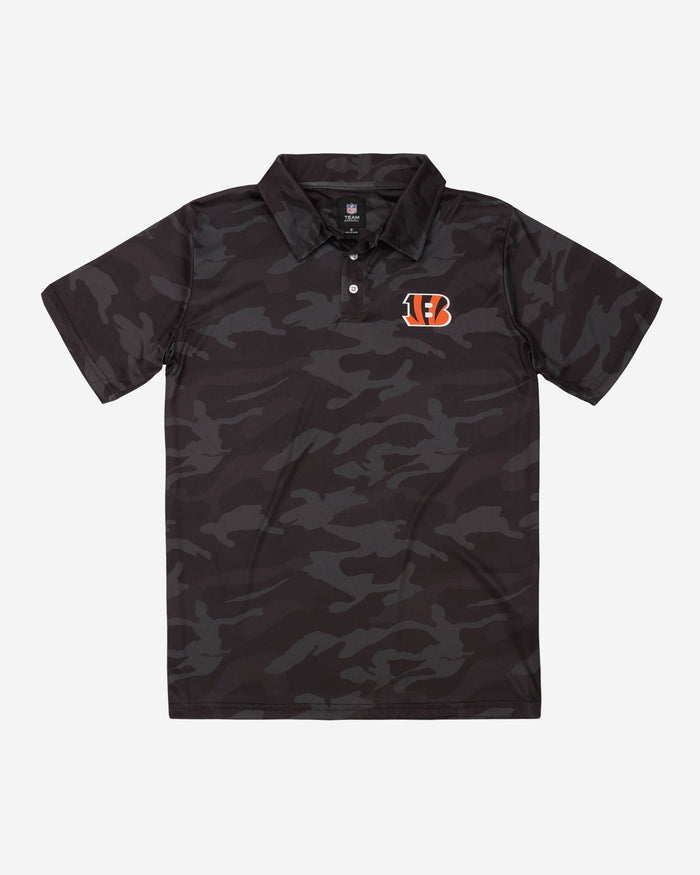 Cincinnati Bengals Color Camo Polyester Polo FOCO - FOCO.com