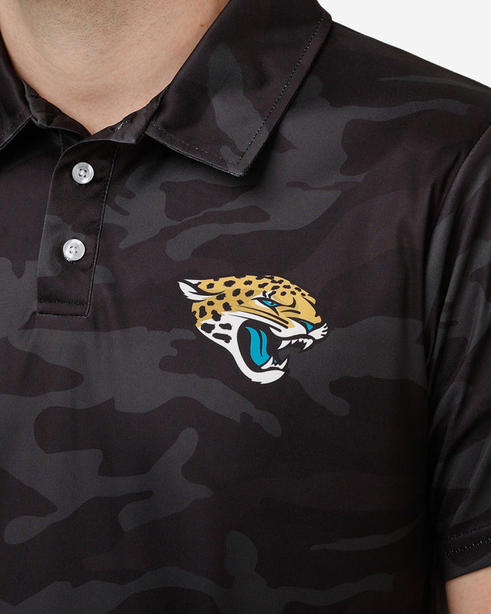 Jacksonville Jaguars Color Camo Polyester Polo FOCO - FOCO.com