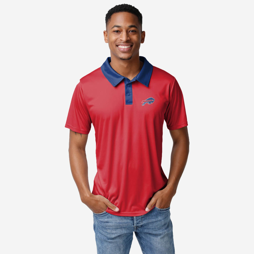 Buffalo Bills Nightcap Polyester Polo FOCO S - FOCO.com