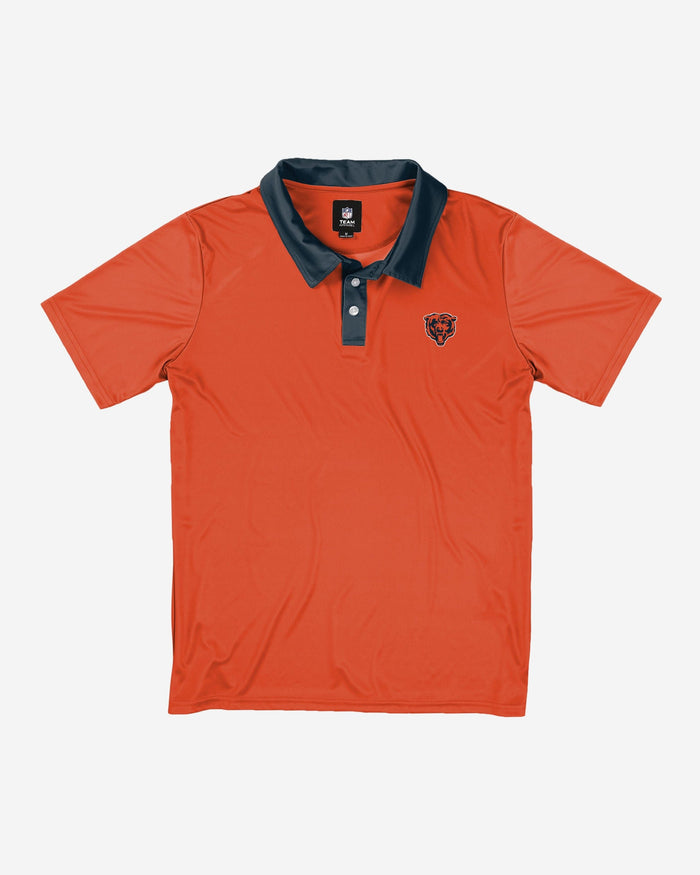 Chicago Bears Nightcap Polyester Polo FOCO - FOCO.com