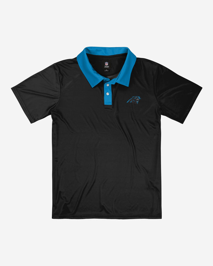 Carolina Panthers Nightcap Polyester Polo FOCO - FOCO.com