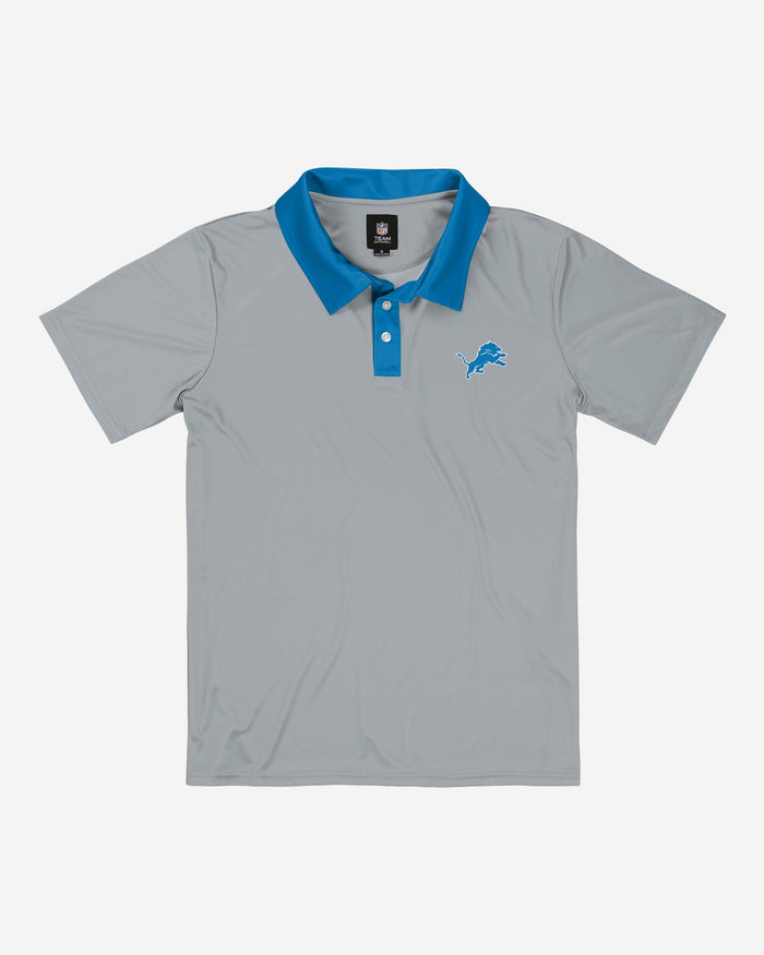 Detroit Lions Nightcap Polyester Polo FOCO - FOCO.com