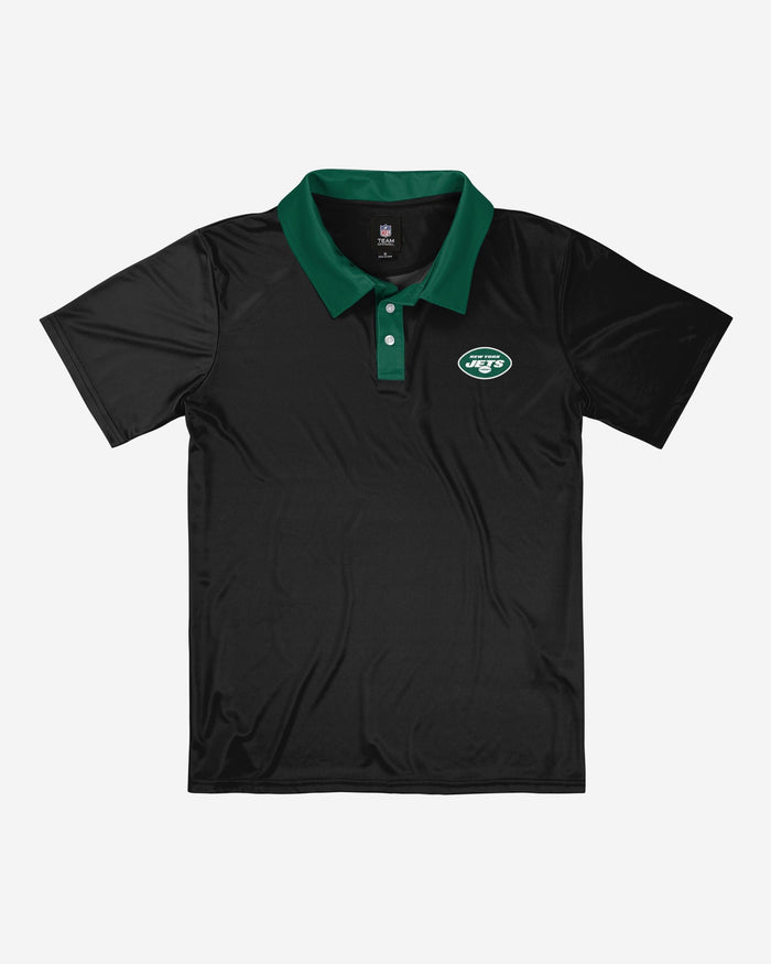 New York Jets Nightcap Polyester Polo FOCO - FOCO.com