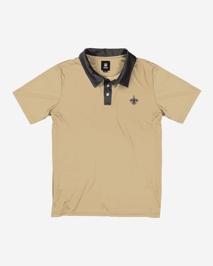 New Orleans Saints Nightcap Polyester Polo FOCO - FOCO.com