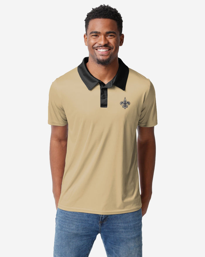 New Orleans Saints Nightcap Polyester Polo FOCO S - FOCO.com