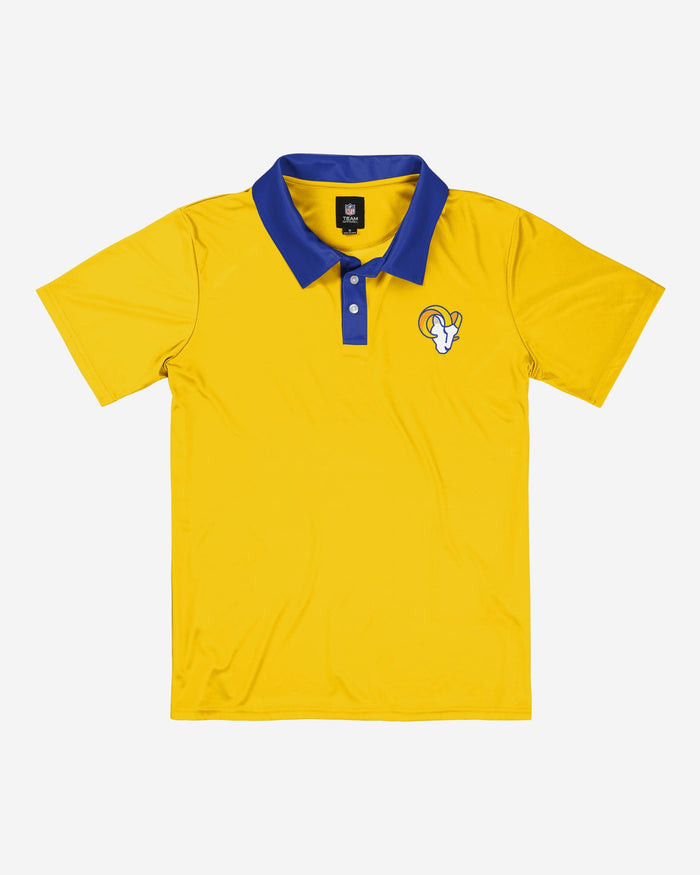 Los Angeles Rams Nightcap Polyester Polo FOCO - FOCO.com