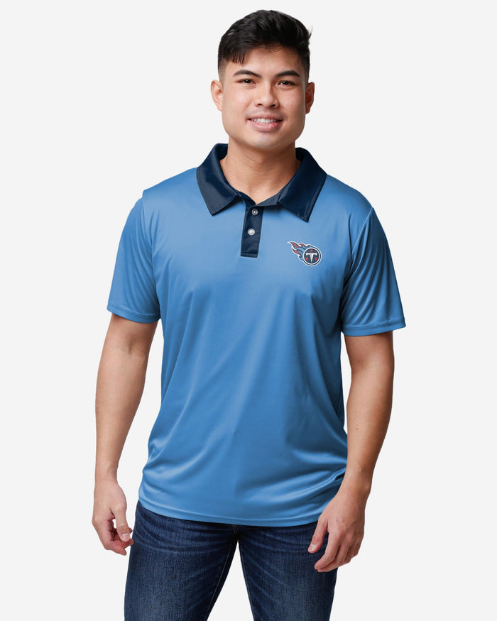 Tennessee Titans Nightcap Polyester Polo FOCO S - FOCO.com