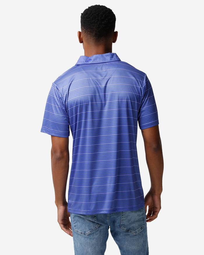 Los Angeles Rams Striped Polyester Polo FOCO - FOCO.com