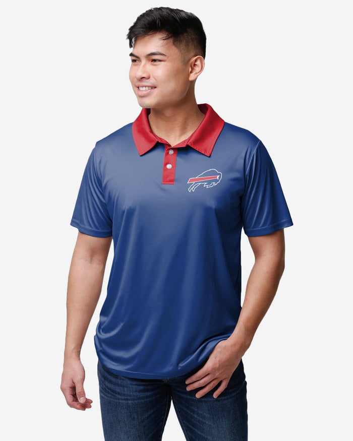 Buffalo Bills Workday Warrior Polyester Polo FOCO S - FOCO.com