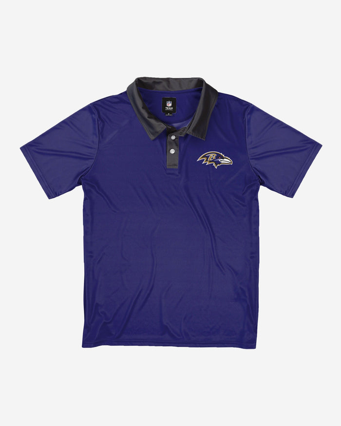 Baltimore Ravens Workday Warrior Polyester Polo FOCO - FOCO.com