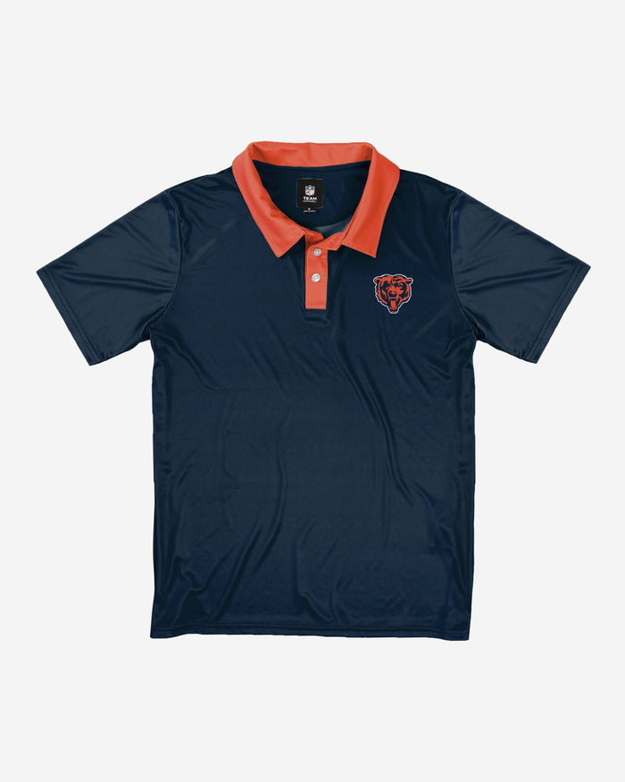 Chicago Bears Workday Warrior Polyester Polo FOCO - FOCO.com