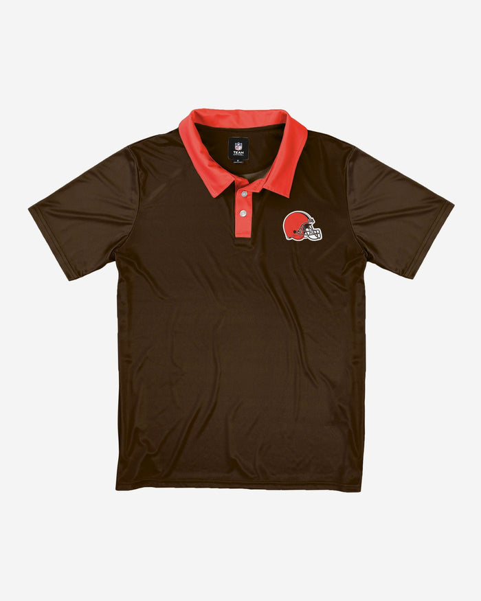 Cleveland Browns Workday Warrior Polyester Polo FOCO - FOCO.com