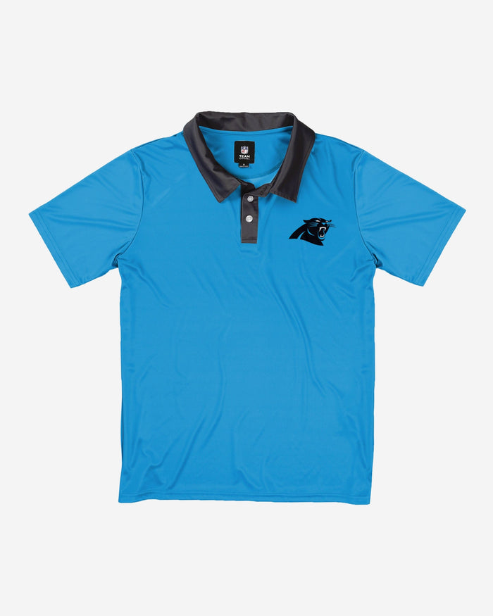 Carolina Panthers Workday Warrior Polyester Polo FOCO - FOCO.com