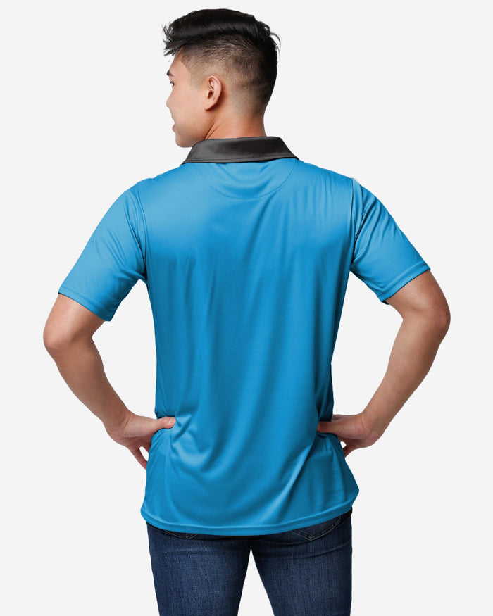 Carolina Panthers Workday Warrior Polyester Polo FOCO - FOCO.com