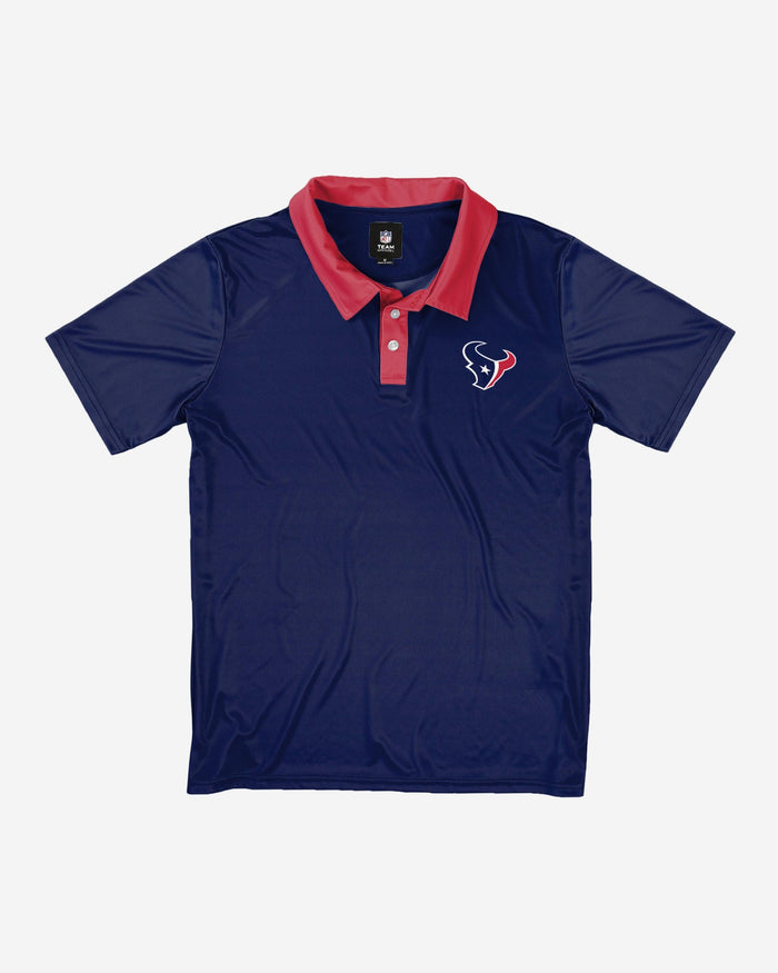 Houston Texans Workday Warrior Polyester Polo FOCO - FOCO.com