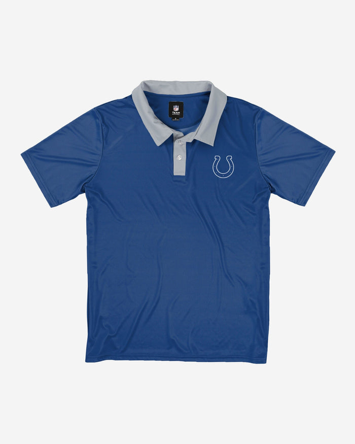 Indianapolis Colts Workday Warrior Polyester Polo FOCO - FOCO.com