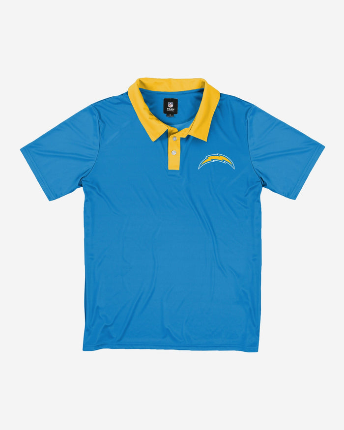 Los Angeles Chargers Workday Warrior Polyester Polo FOCO - FOCO.com