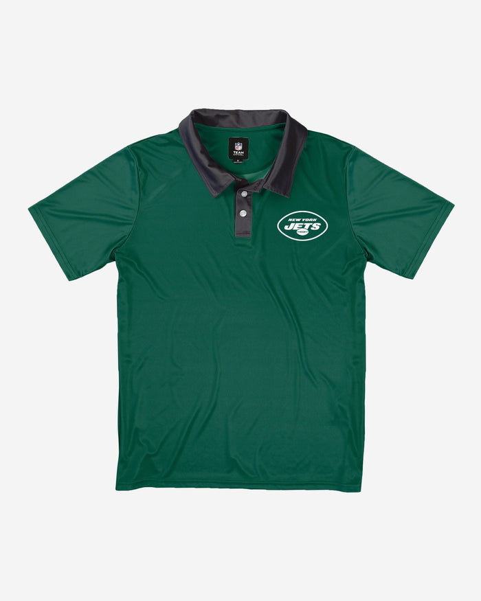 New York Jets Workday Warrior Polyester Polo FOCO - FOCO.com