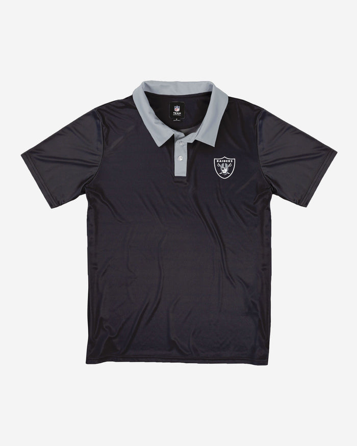 Las Vegas Raiders Workday Warrior Polyester Polo FOCO - FOCO.com