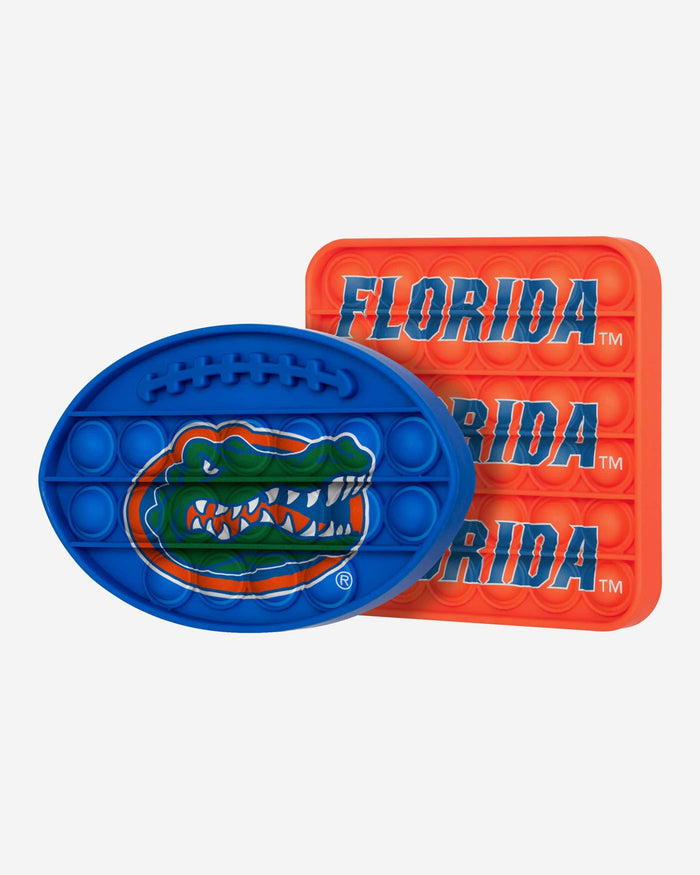 Florida Gators 2 Pack Ball & Square Push-Itz Fidget FOCO - FOCO.com