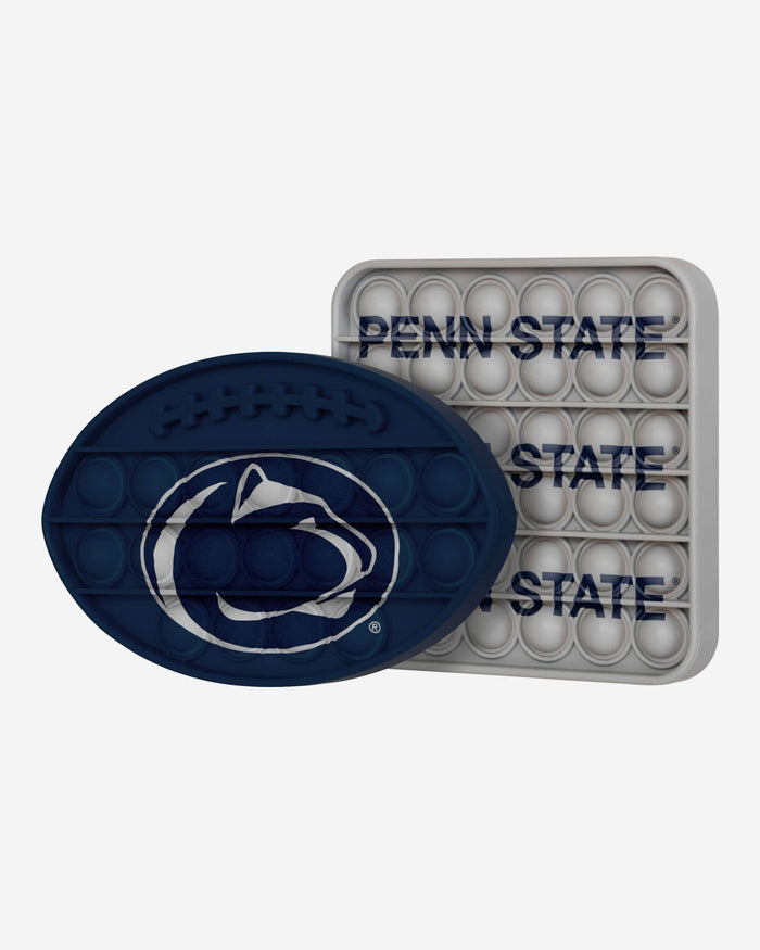 Penn State Nittany Lions 2 Pack Ball & Square Push-Itz Fidget FOCO - FOCO.com