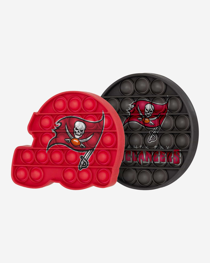 Tampa Bay Buccaneers 2 Pack Helmet & Circle Push-Itz Fidget FOCO - FOCO.com