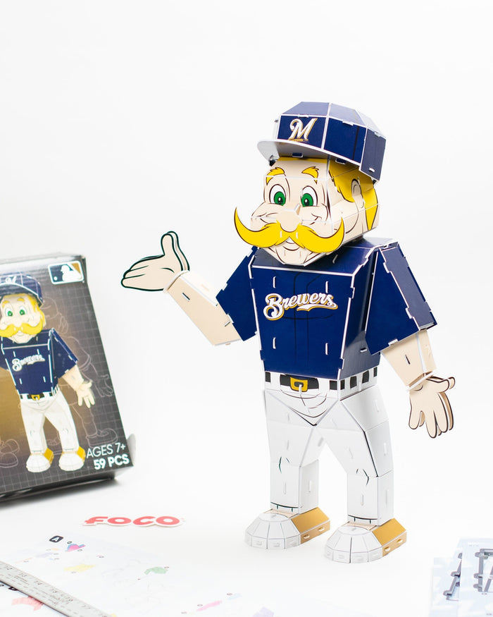 Bernie Brewer Milwaukee Brewers PZLZ Mascot FOCO - FOCO.com