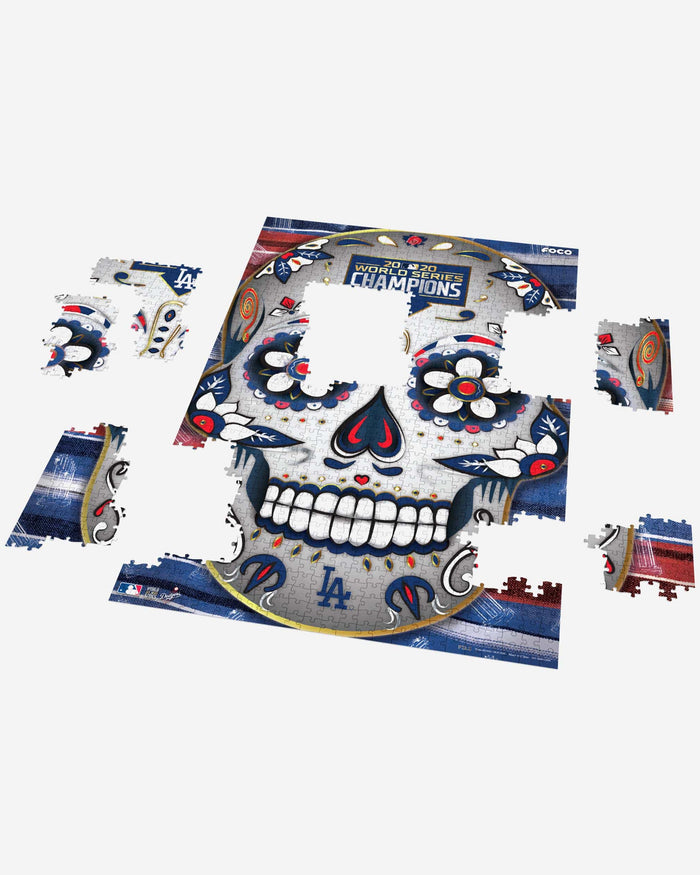 Los Angeles Dodgers 2020 World Series Champions Day Of The Dead 1000 Piece Jigsaw PZLZ FOCO - FOCO.com