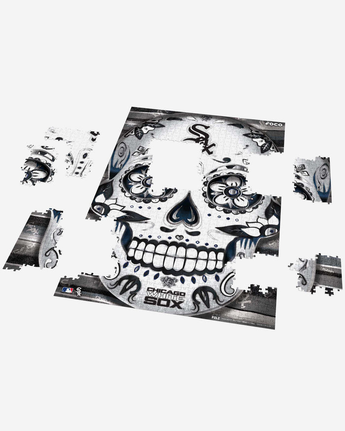 Chicago White Sox Sugar Skull 1000 Piece Jigsaw Puzzle PZLZ FOCO - FOCO.com