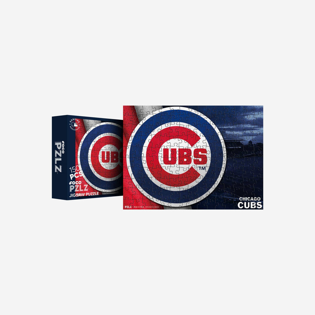 Chicago Cubs Team Logo 150 Piece Jigsaw Puzzle PZLZ FOCO - FOCO.com