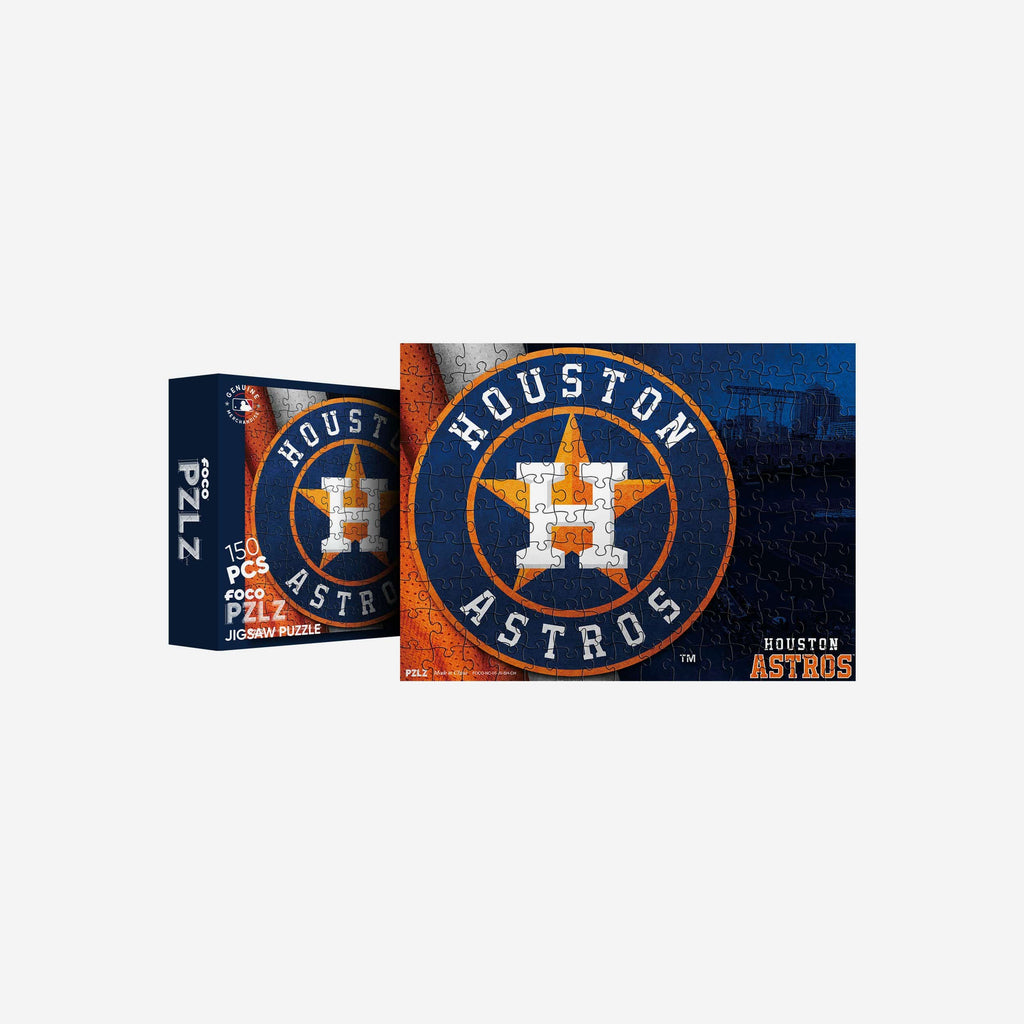 Houston Astros Team Logo 150 Piece Jigsaw Puzzle PZLZ FOCO - FOCO.com