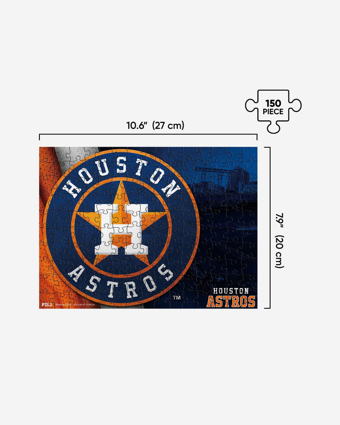 Houston Astros Team Logo 150 Piece Jigsaw Puzzle PZLZ FOCO - FOCO.com