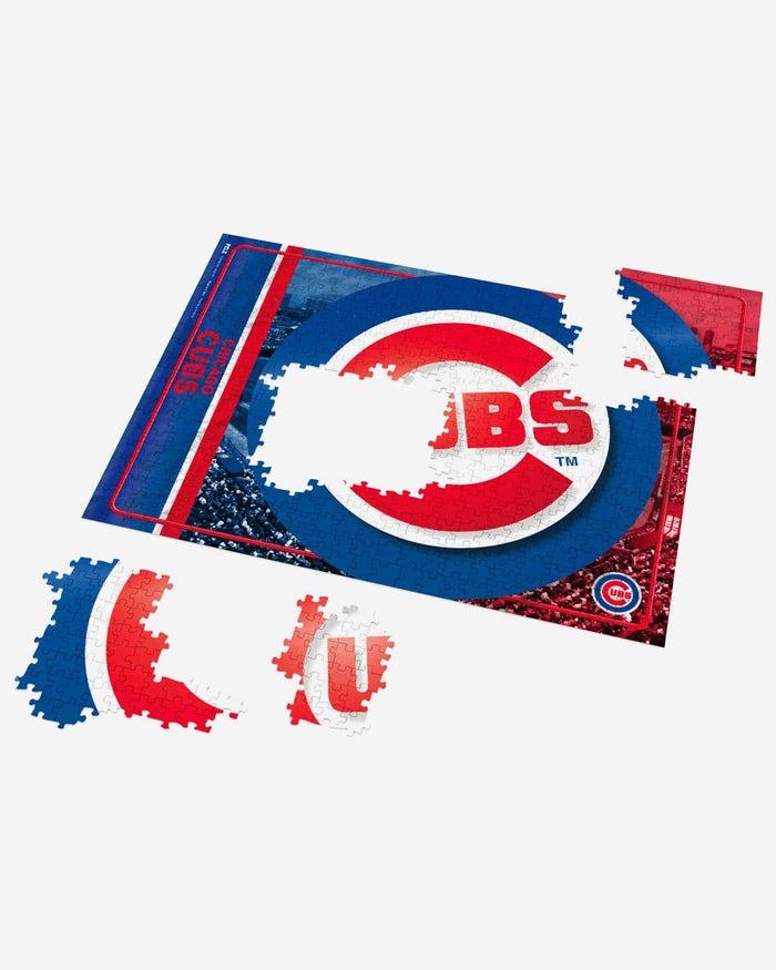 Chicago Cubs Big Logo 500 Piece Jigsaw Puzzle PZLZ FOCO - FOCO.com