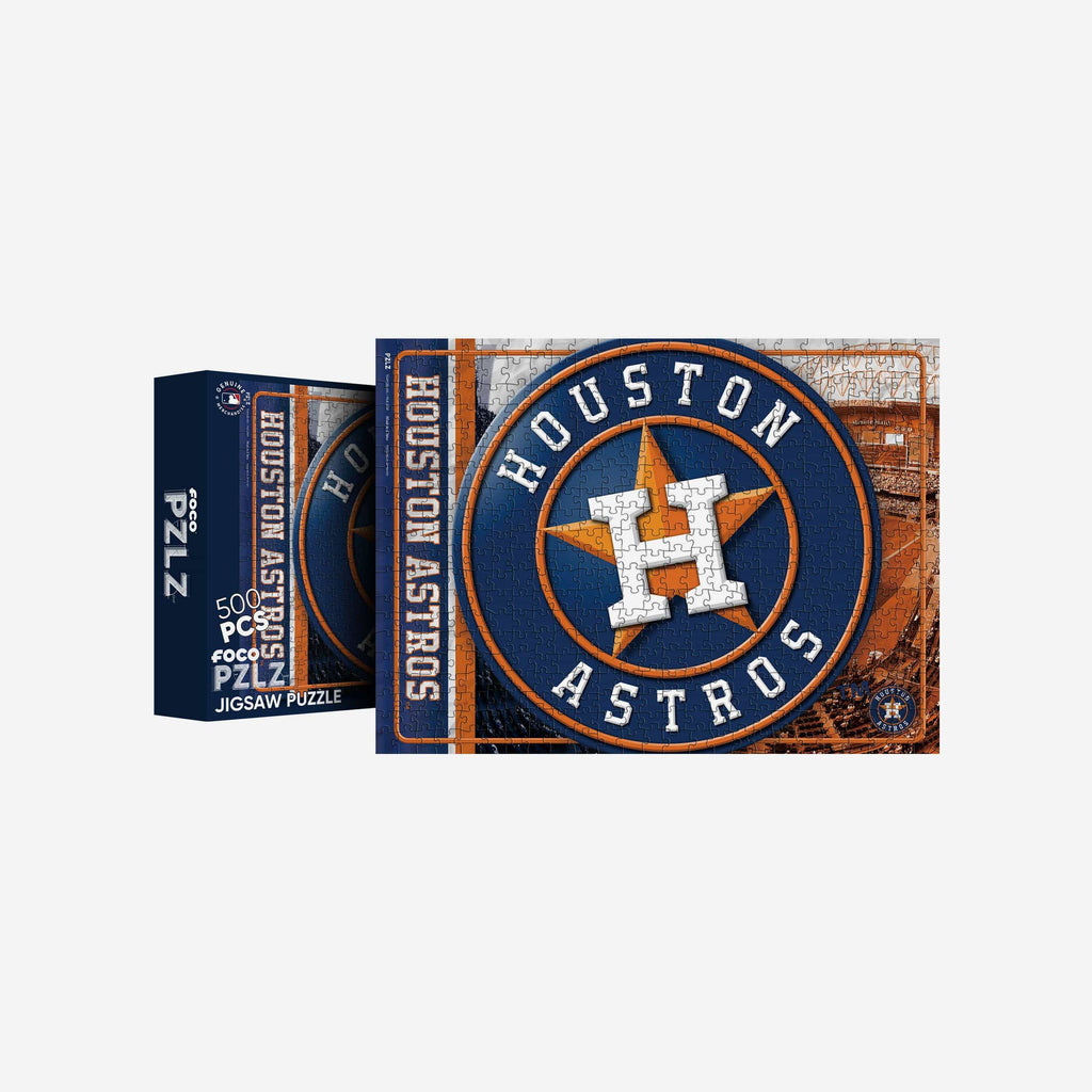 Houston Astros Big Logo 500 Piece Jigsaw Puzzle PZLZ FOCO - FOCO.com