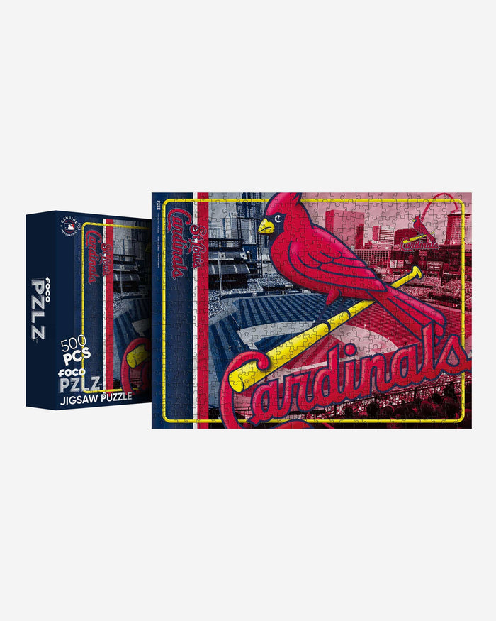 St Louis Cardinals Big Logo 500 Piece Jigsaw Puzzle PZLZ FOCO - FOCO.com