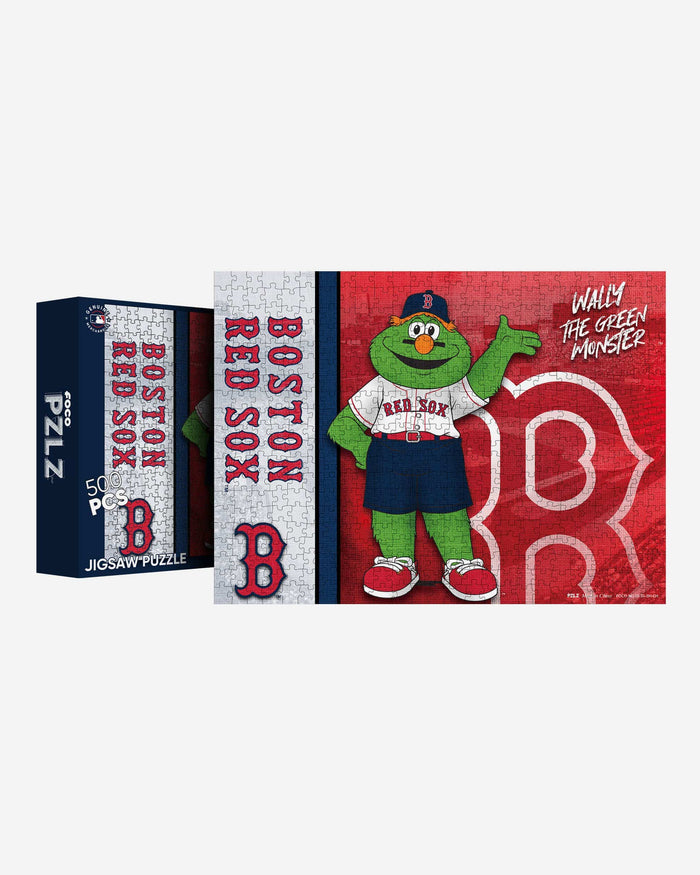 Wally The Green Monster Boston Red Sox Mascot 500 Piece Jigsaw Puzzle PZLZ FOCO - FOCO.com