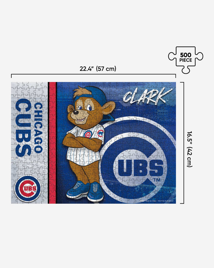 Clark Chicago Cubs Mascot 500 Piece Jigsaw Puzzle PZLZ FOCO - FOCO.com