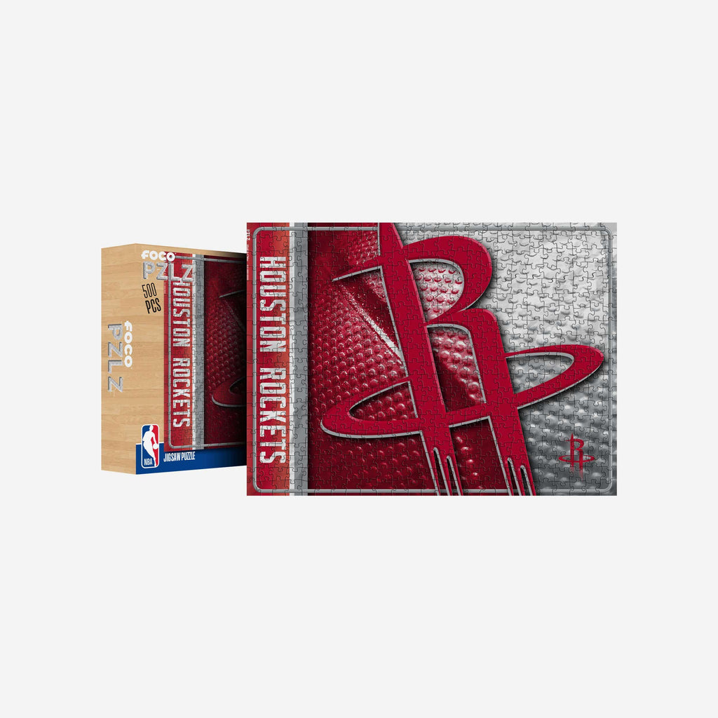 Houston Rockets Big Logo 500 Piece Jigsaw Puzzle PZLZ FOCO - FOCO.com