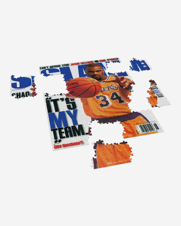 Shaquille O'Neal Los Angeles Lakers SLAM Cover 500 Piece Jigsaw Puzzle PZLZ FOCO - FOCO.com