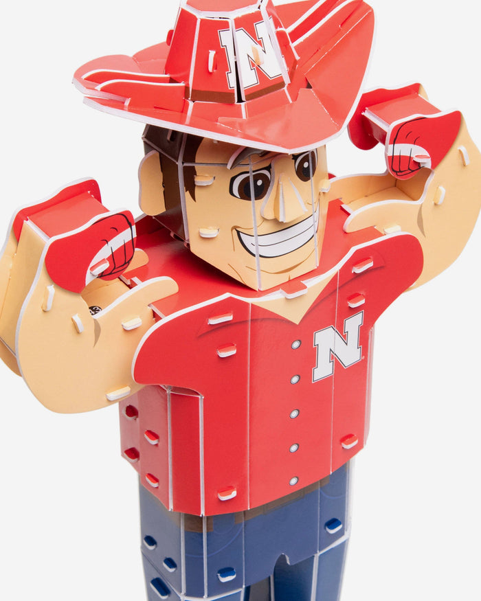 Herbie Husker Nebraska Cornhuskers PZLZ Mascot FOCO - FOCO.com